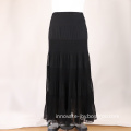 High Waist Chiffon Long Maxi Pleated Skirt